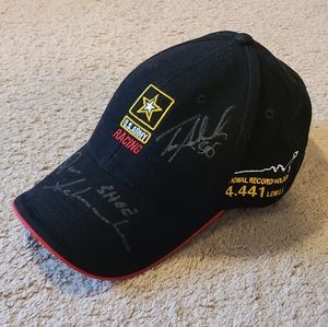 Nhra Tony Schumacher us army hat